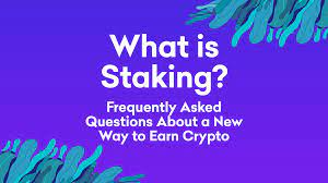 stake your cryptocurrency on Kraken